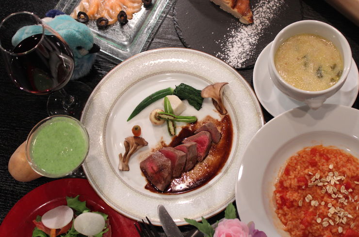 心斎橋のビストロ L Oiseau Bleuにお越しください